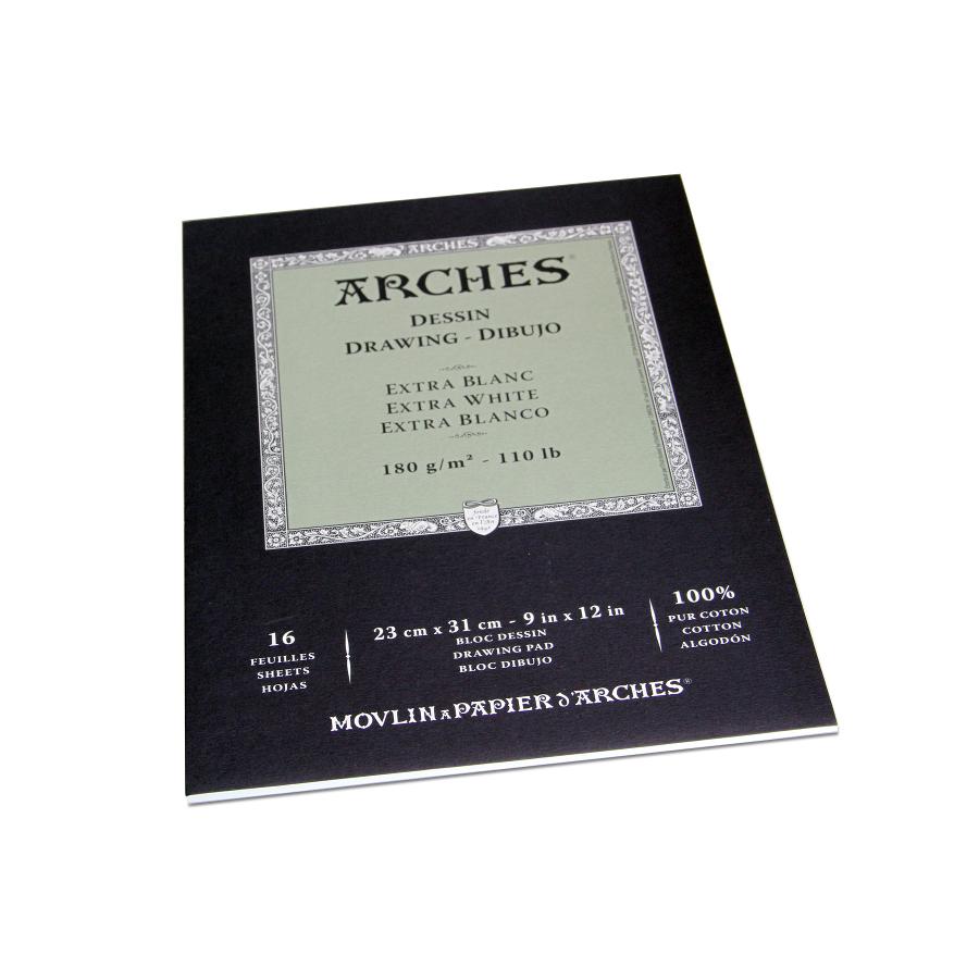 Arches Dessin blocco 180gr extra bianco