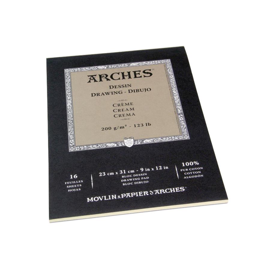 Arches Dessin blocco 200gr crema