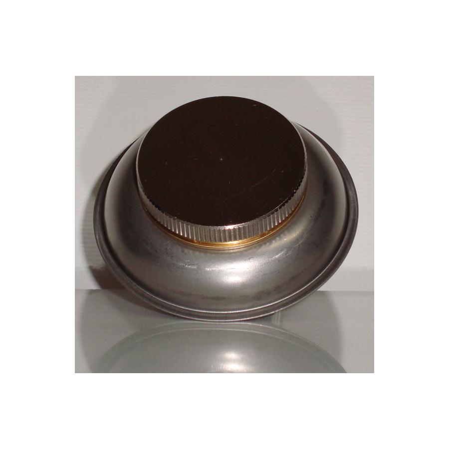 Scodellino semplice inox Ø 55mm con tappo a vite