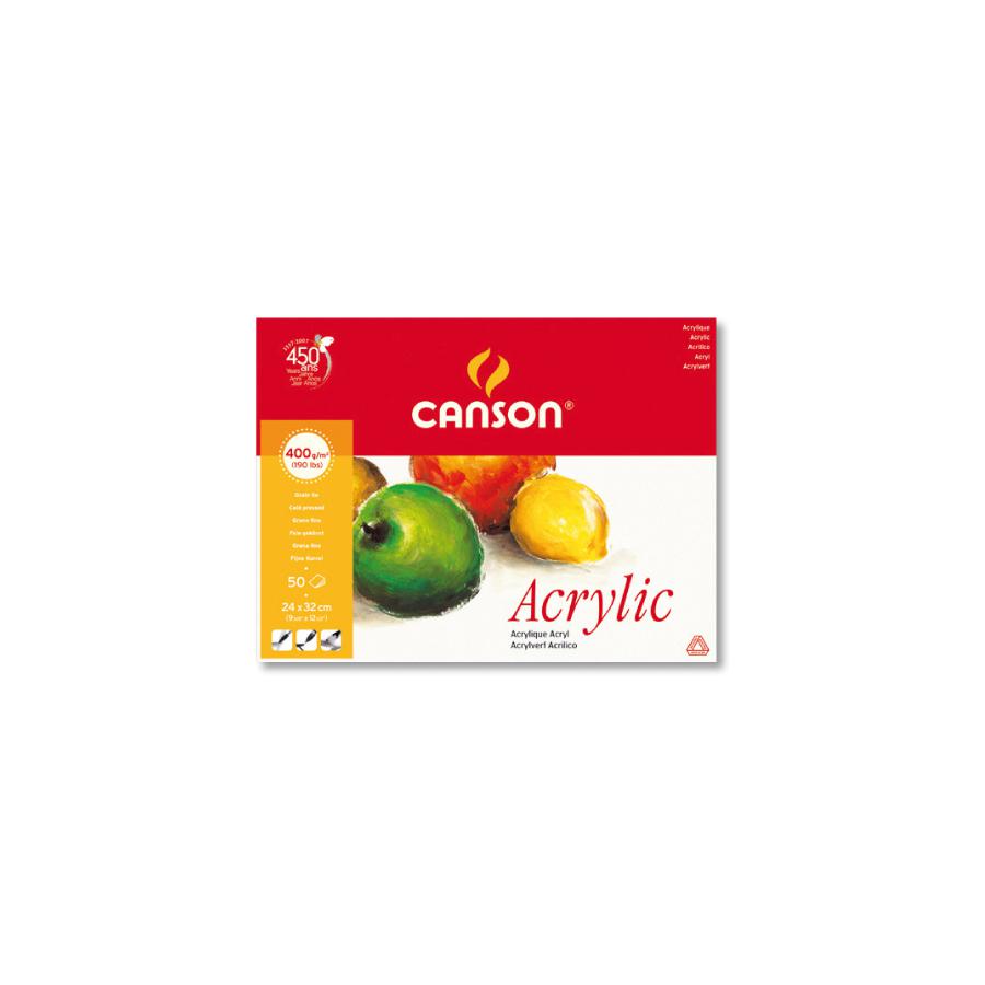 Canson - Blocchi - Acrylic 400gr maxi 1L | Bellearti.net