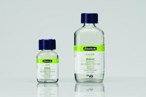 Schmincke olio di papavero decolorato Schmincke olio di papavero