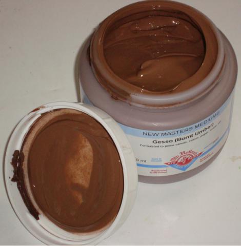 Old Holland gesso terra ombra bruciata
